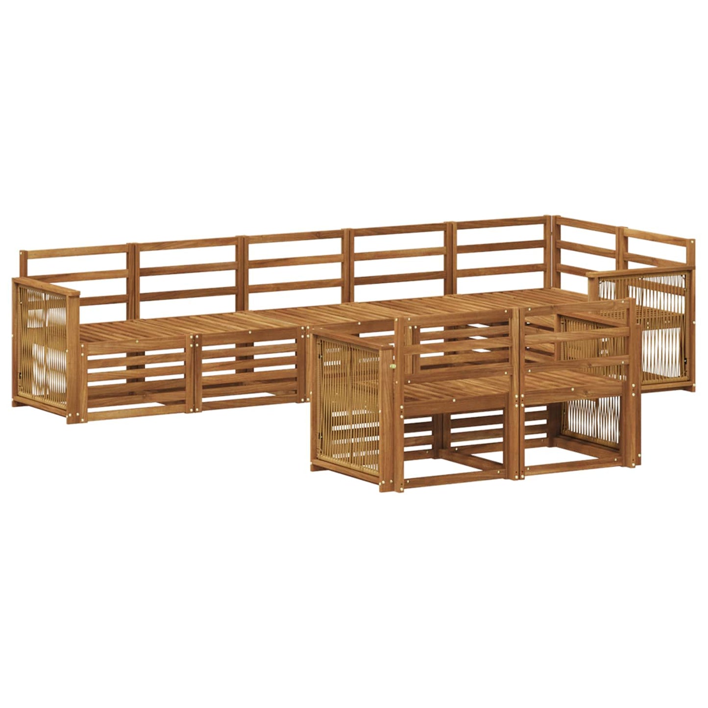Sofa Sets Solid Acacia Wood