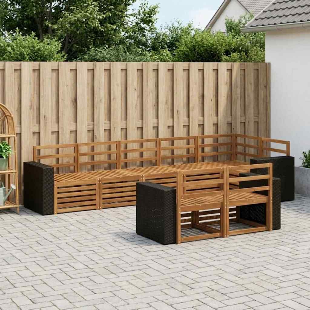 Sofa Sets Solid Acacia Wood