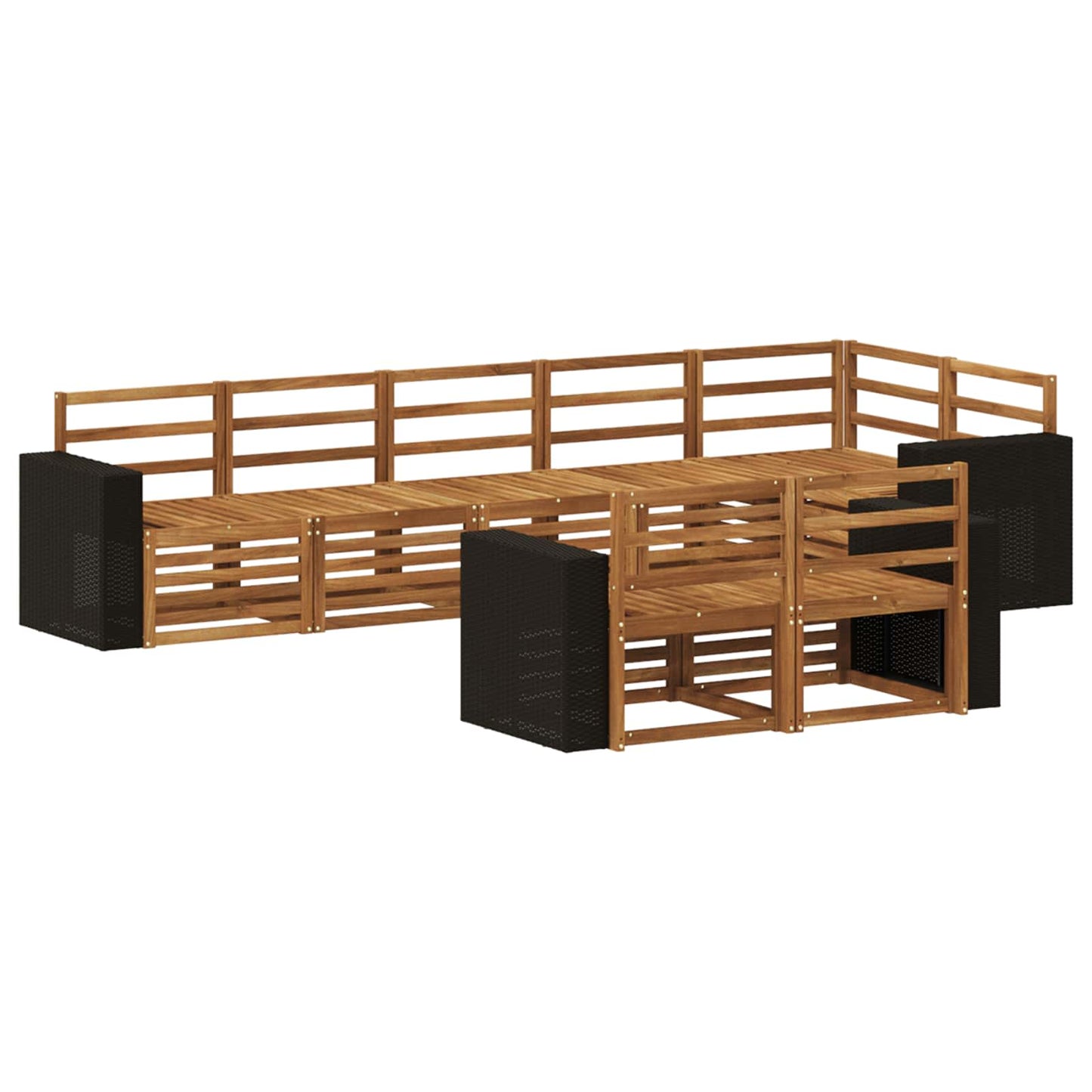 Sofa Sets Solid Acacia Wood