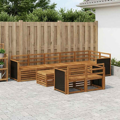 Sofa Sets Solid Acacia Wood
