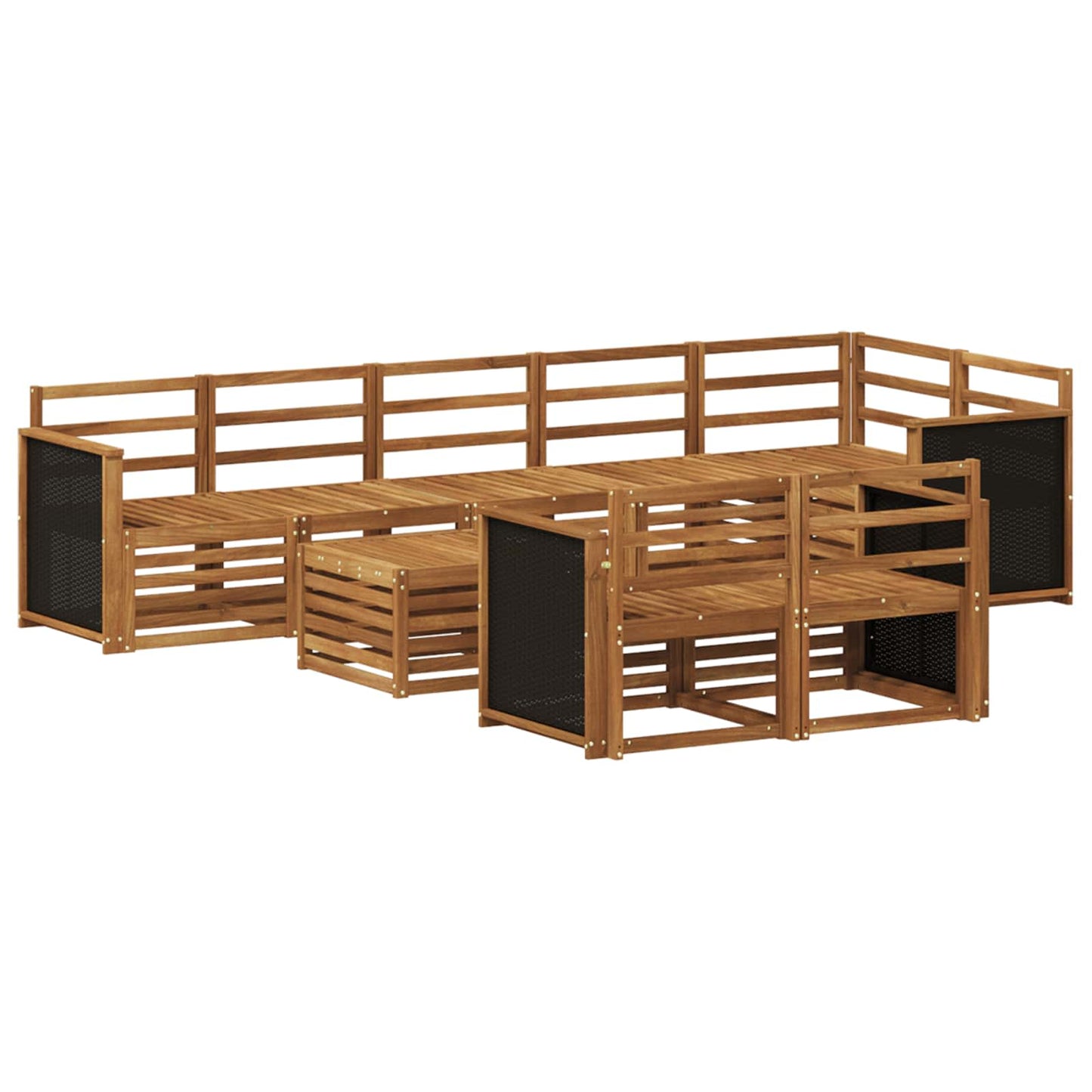 Sofa Sets Solid Acacia Wood