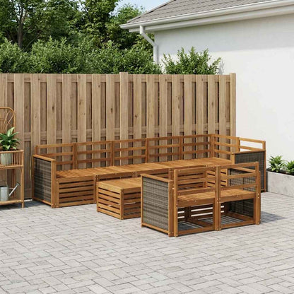 Sofa Sets Solid Acacia Wood