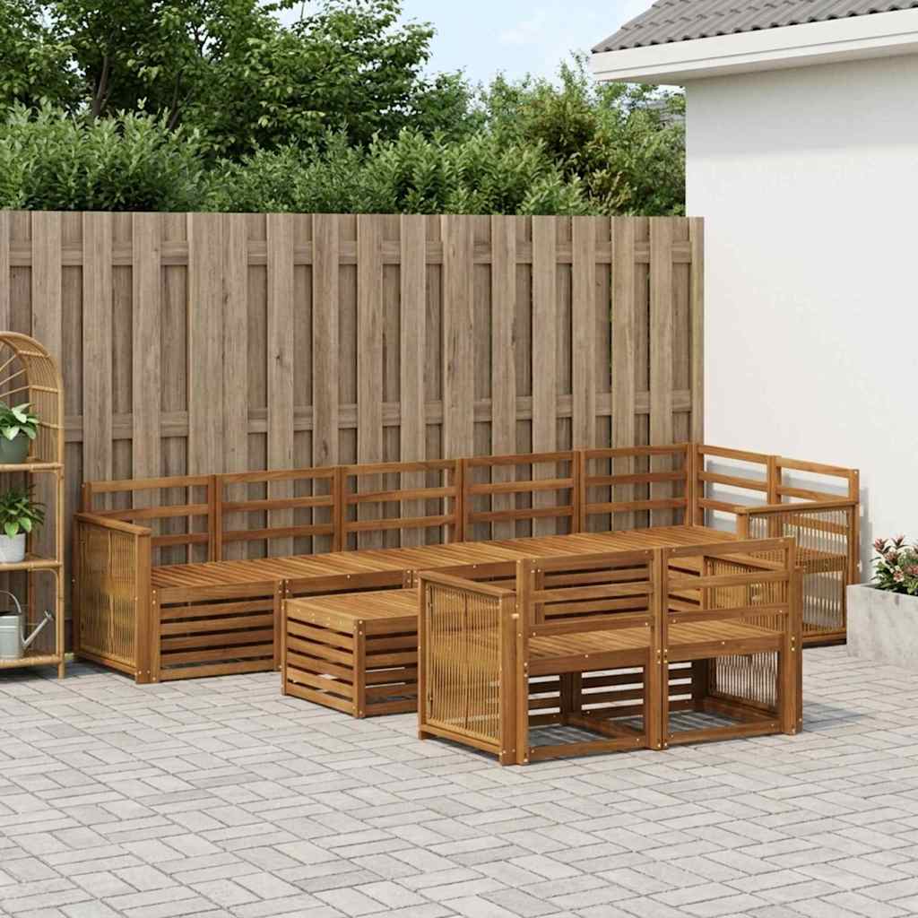 Sofa Sets Solid Acacia Wood