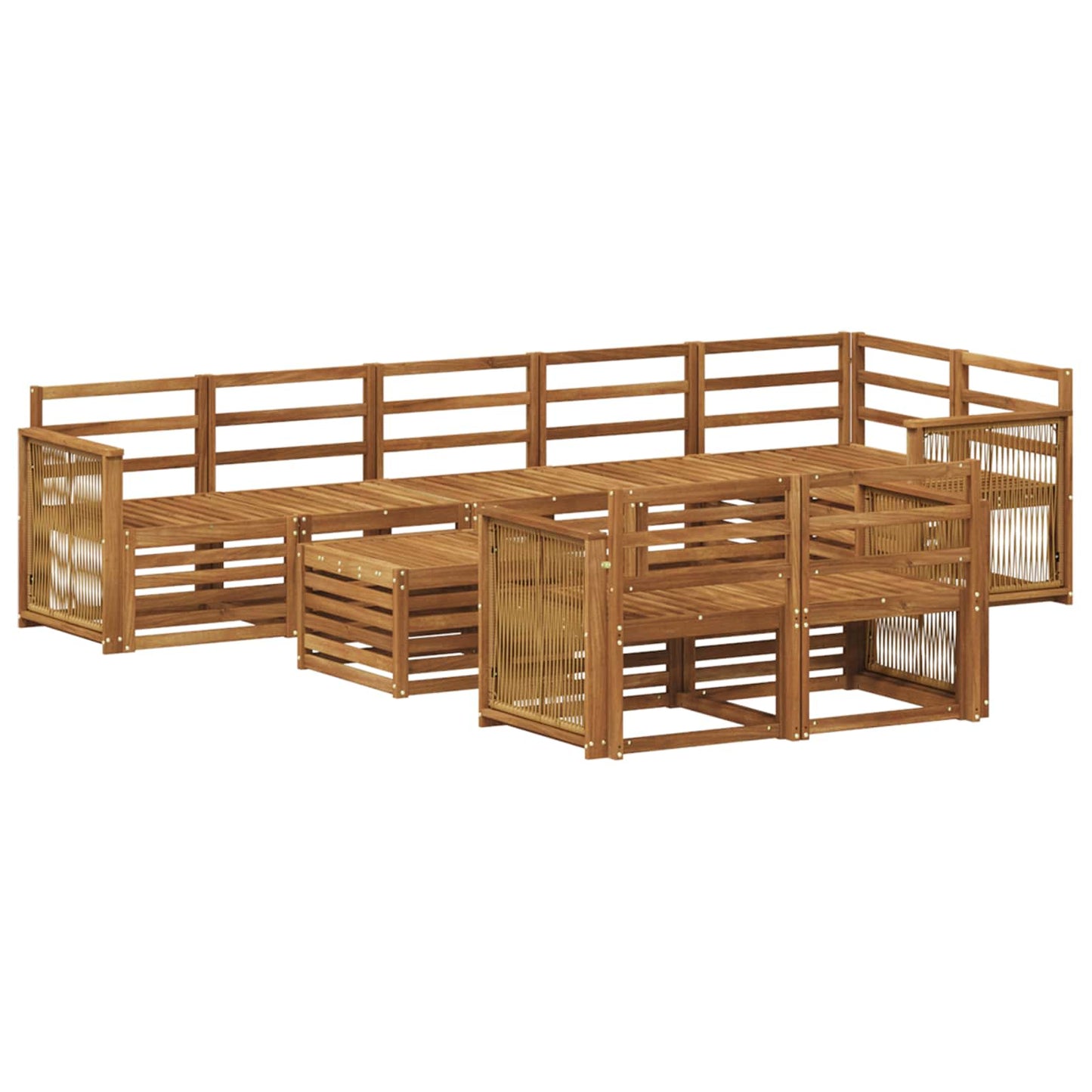 Sofa Sets Solid Acacia Wood