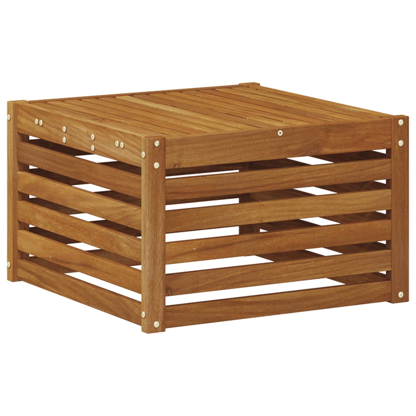 Outdoor Sofa Set 7 pcs Natural Solid Acacia Wood