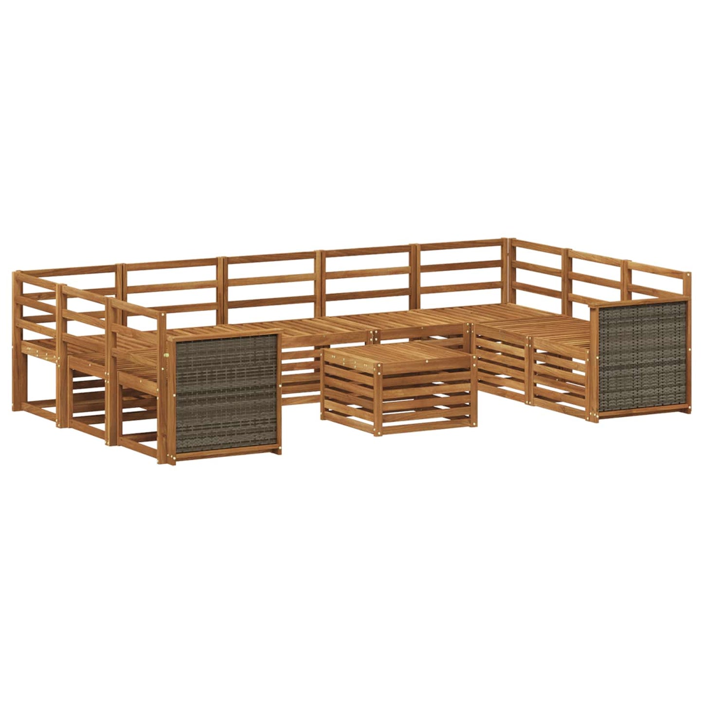 Sofa Sets Solid Acacia Wood