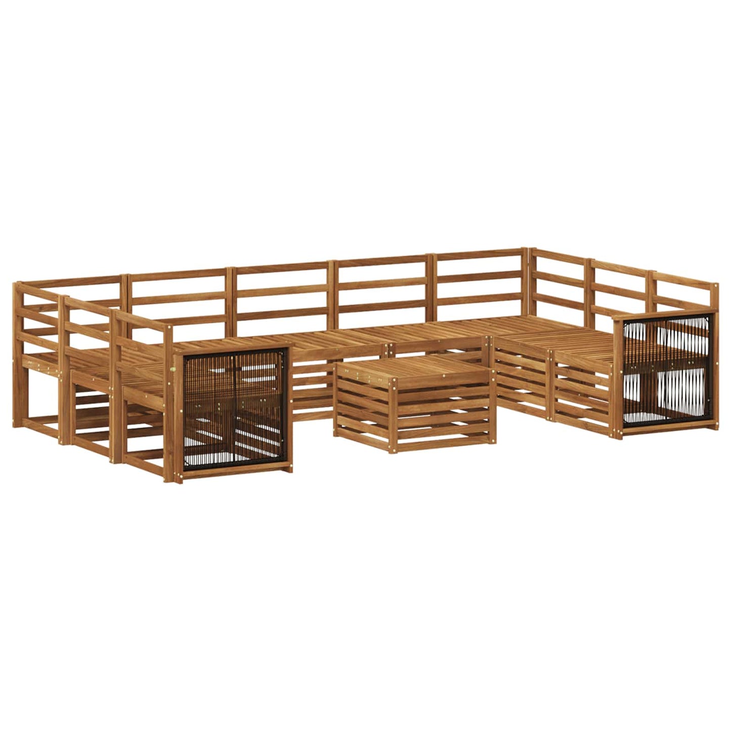 Sofa Sets Solid Acacia Wood