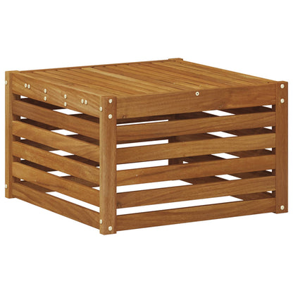 Outdoor Sofa Set 8 pcs Natural Solid Acacia Wood
