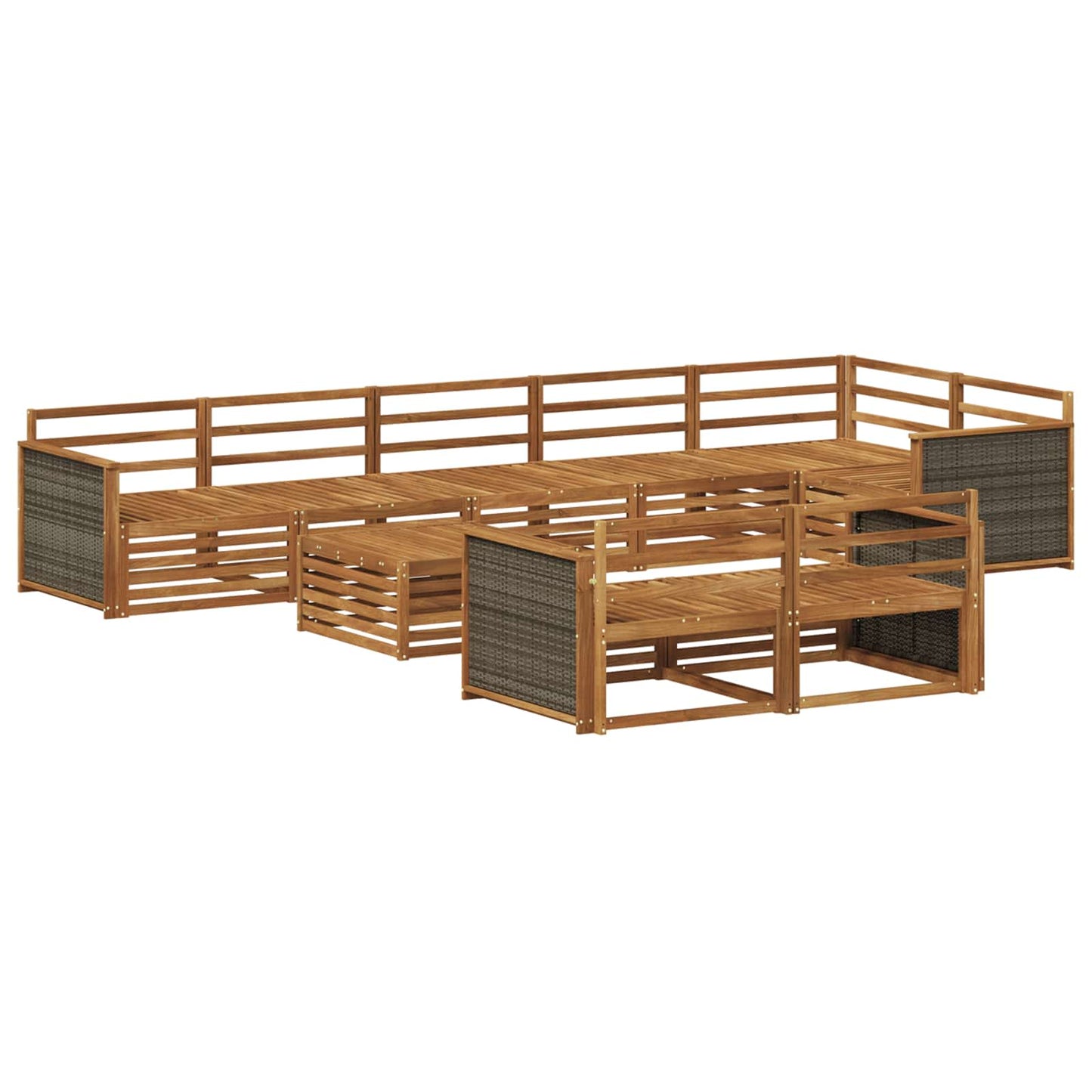 Outdoor Sofa Set 9 pcs