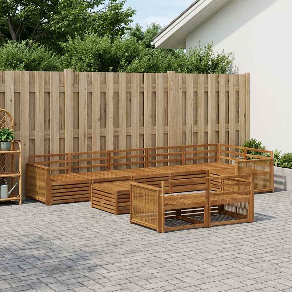 Outdoor Sofa Set 9 pcs