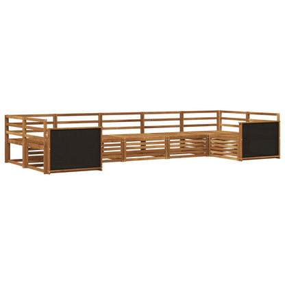 Outdoor Sofa Set 7 pcs Natural