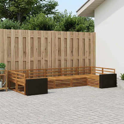 Outdoor Sofa Set 7 pcs Natural