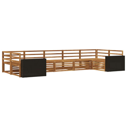 Outdoor Sofa Set 7 pcs Natural