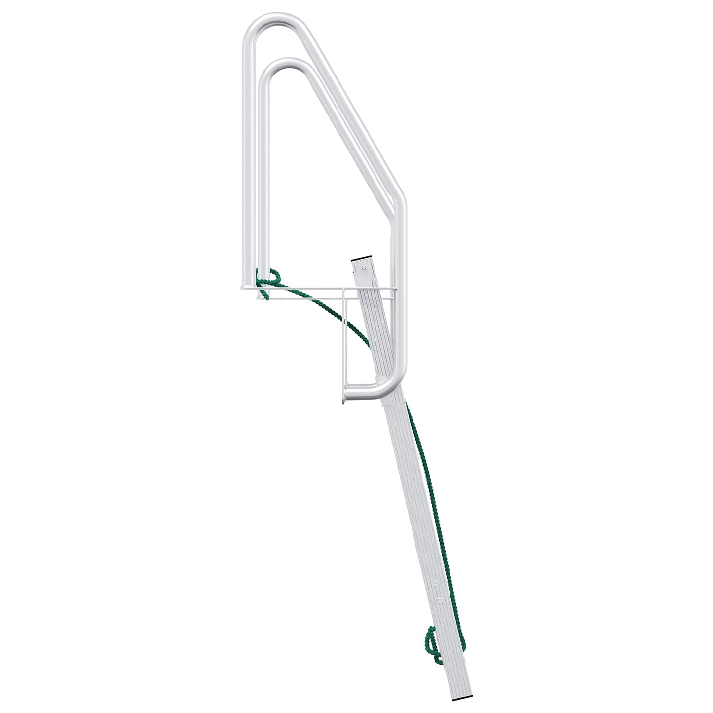 4-Step Dock Ladder Silver 58 x 77 x 166 cm Aluminium