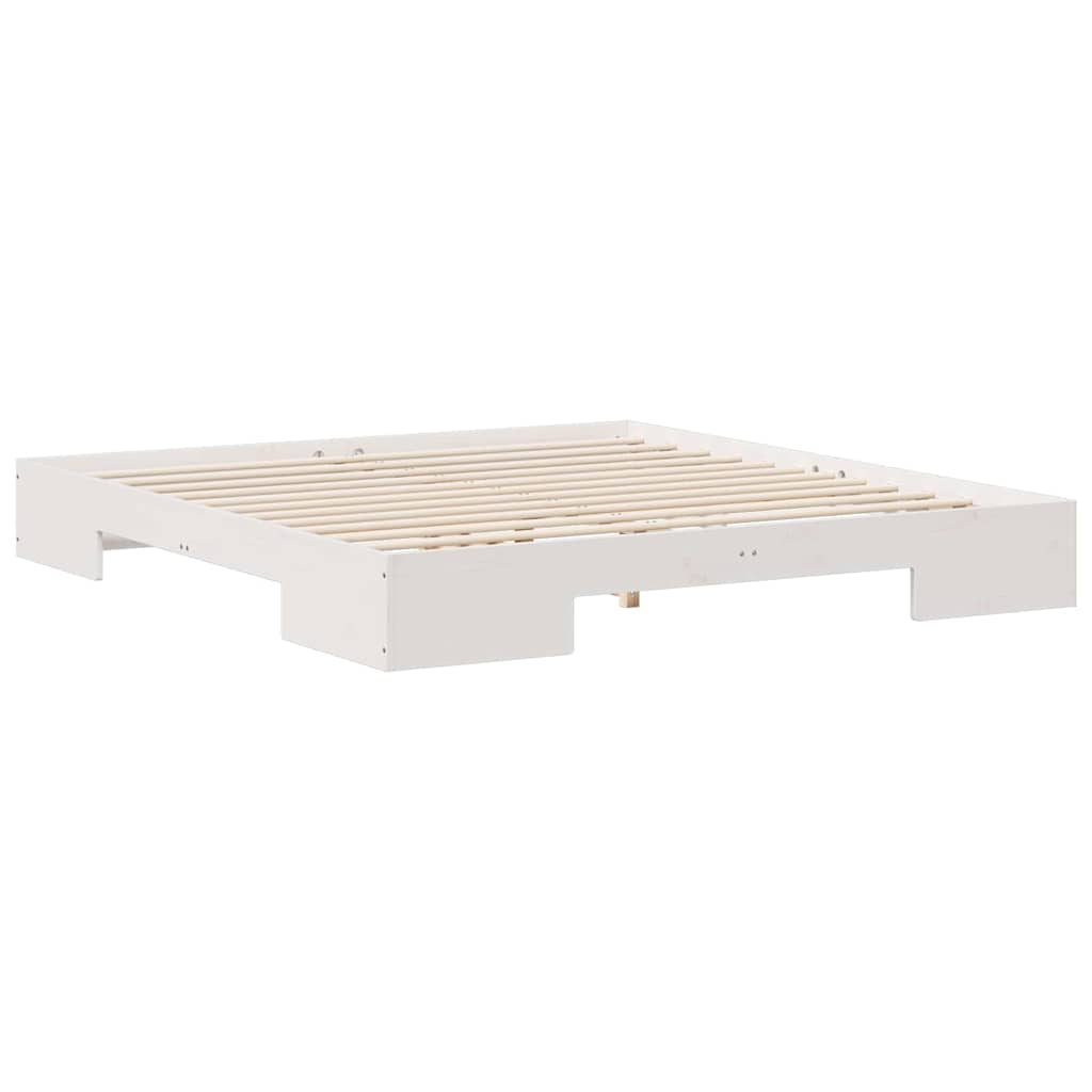 Bed Frame White 180 x 200 cm
