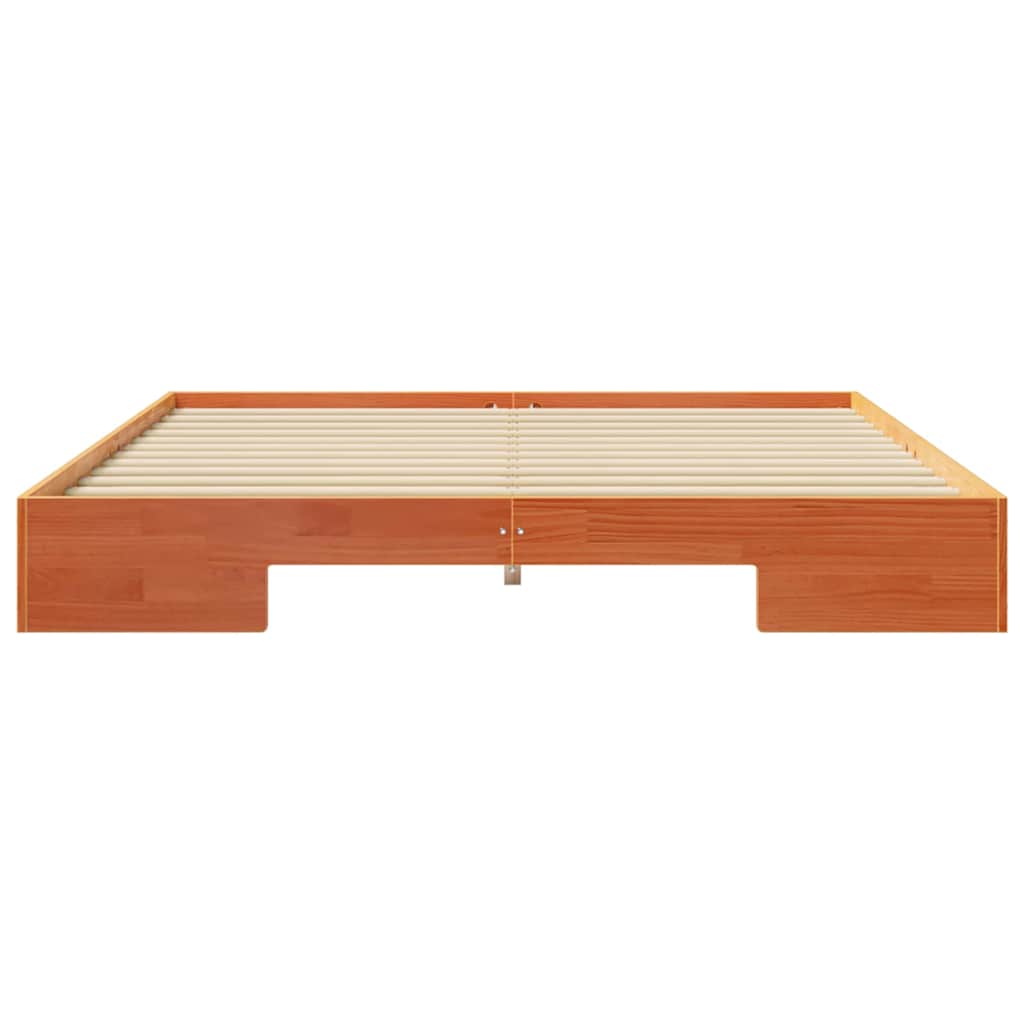 Bed Frame Brown 180 x 200 cm