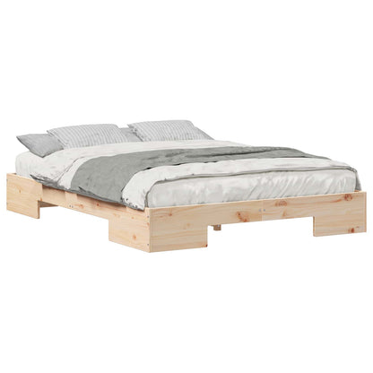 Bed Frame Brown 160 x 200 cm