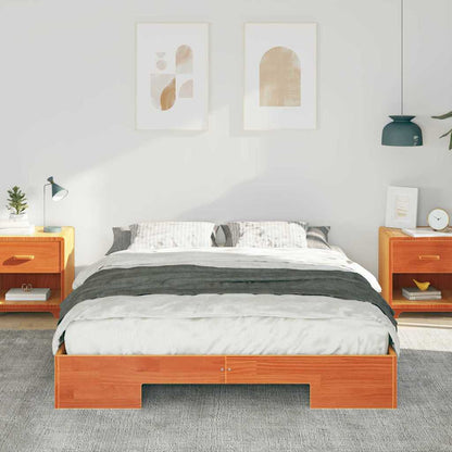 Bed Frame Brown 150 x 200 cm