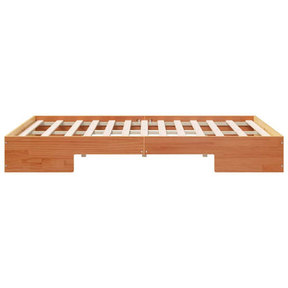 Bed Frame Brown 120 x 200 cm