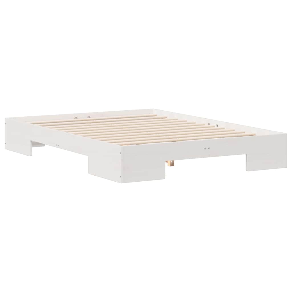 Bed Frame White 140 x 190 cm