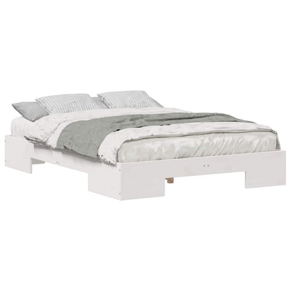 Bed Frame White 135 x 190 cm