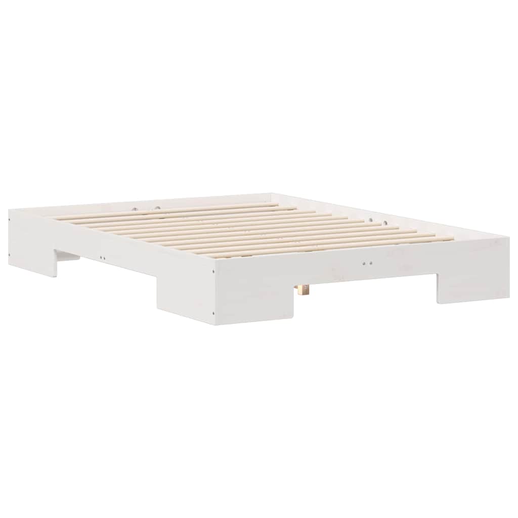 Bed Frame White 135 x 190 cm
