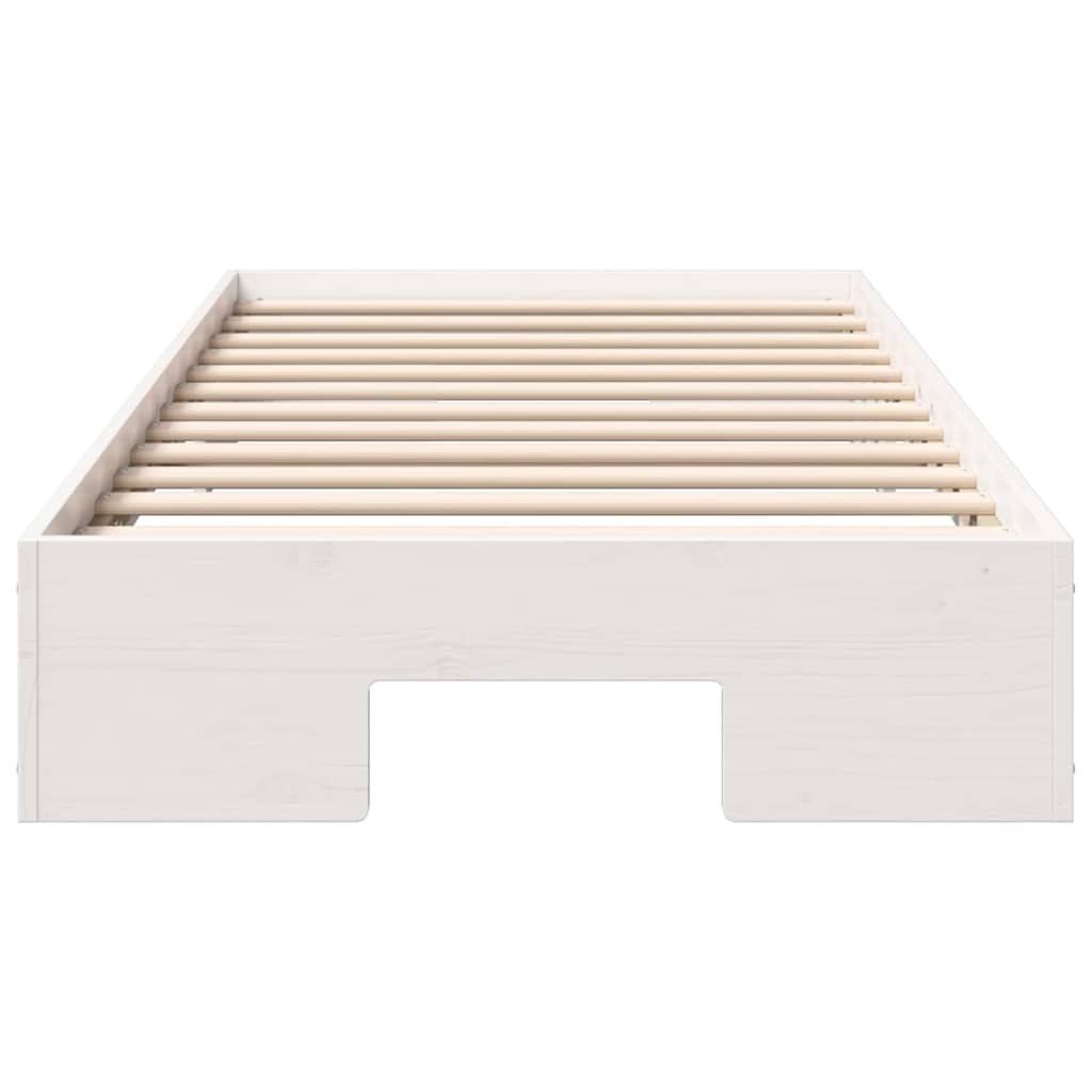 Bed Frame White 80 x 200 cm