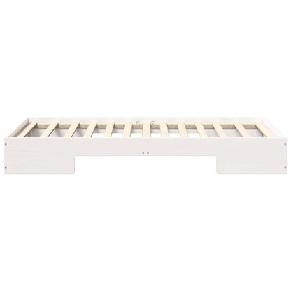 Bed Frame White 75 x 190 cm