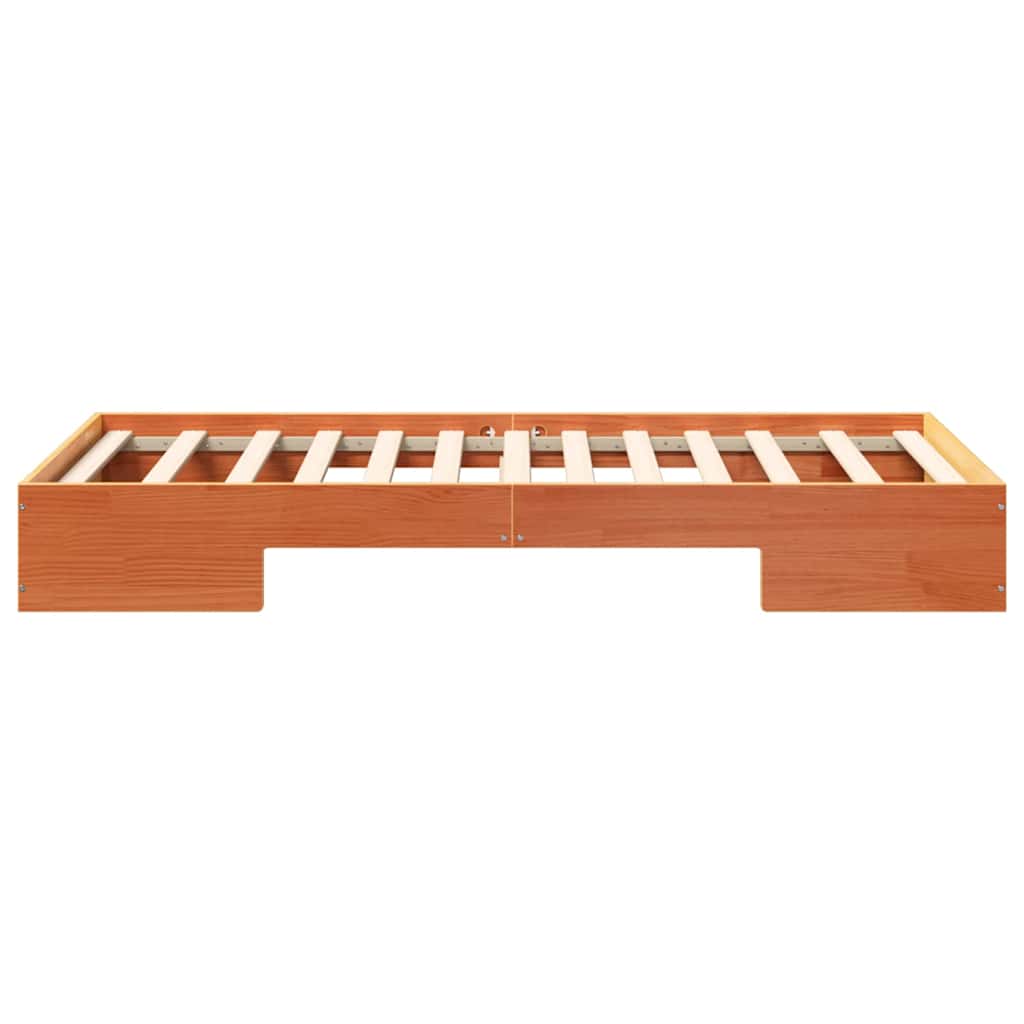 Bed Frame Brown 75 x 190 cm