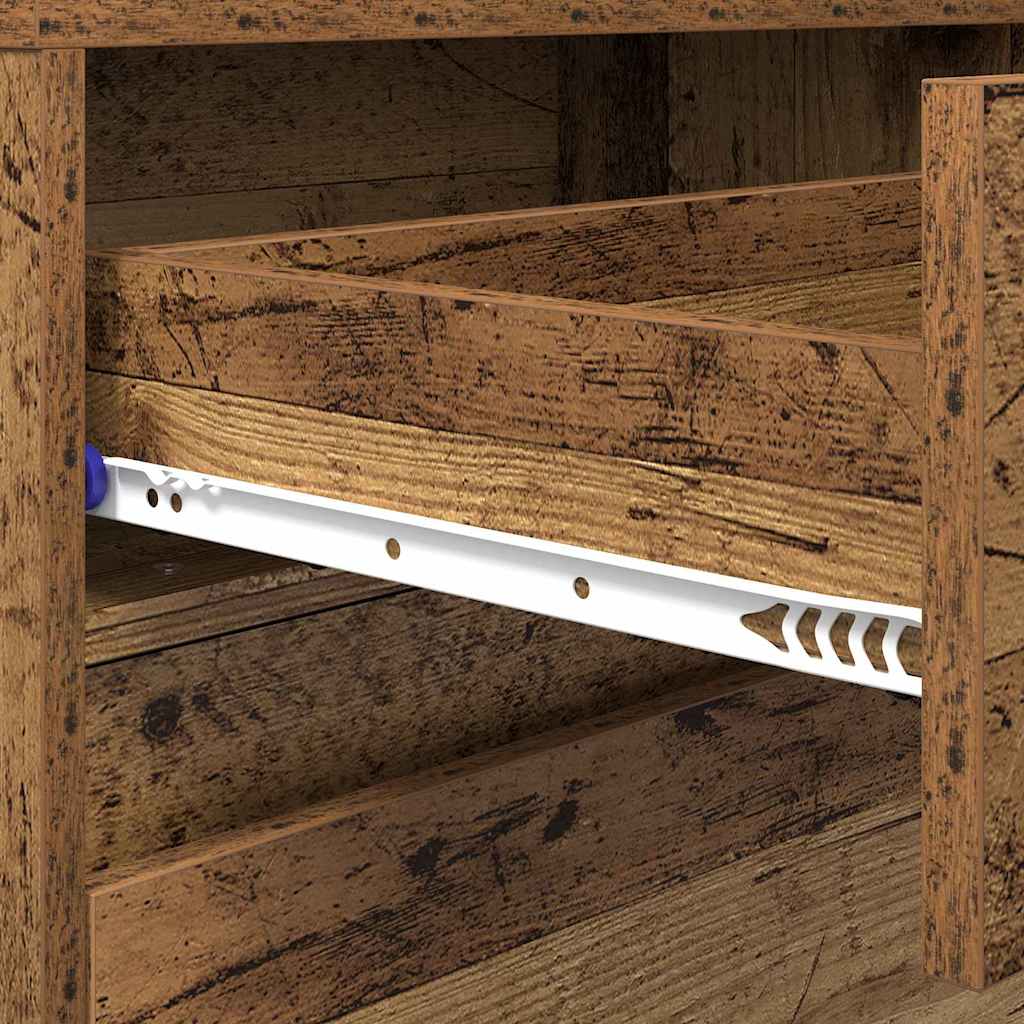 TV Units 2 pcs Old Wood 180 x 34 x 50 cm Engineered Wood
