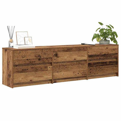 TV Units 180 x 34 x 50 cm Old Wood Engineered Wood