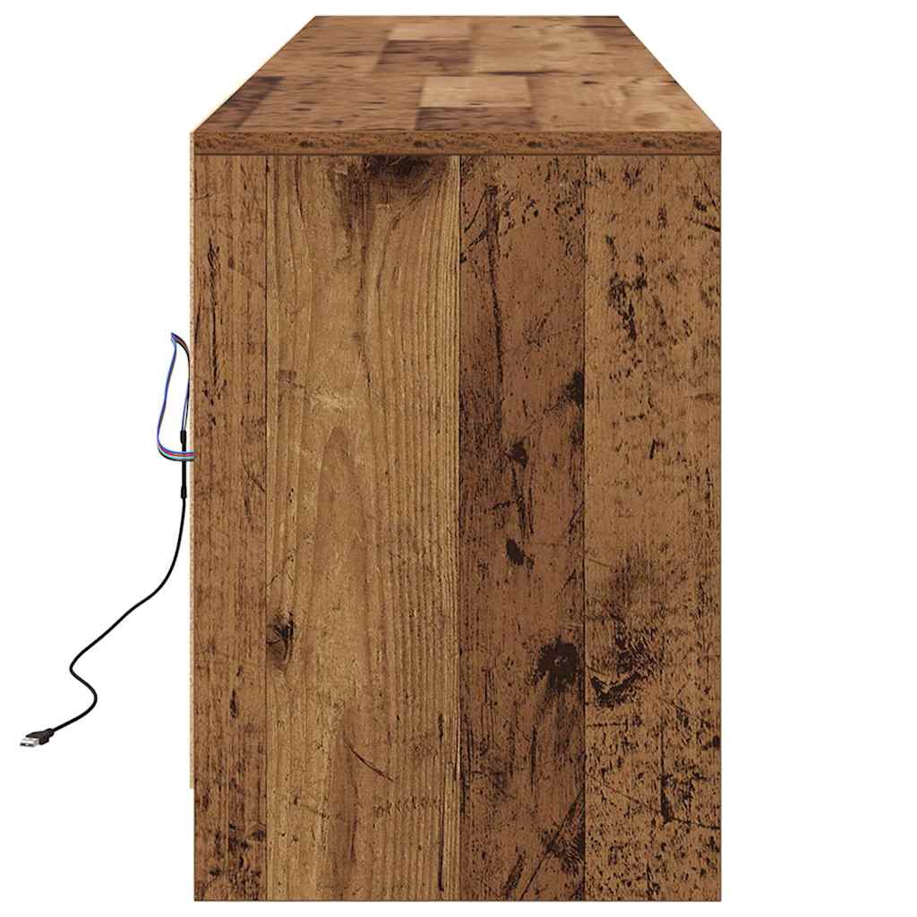 TV Units 180 x 34 x 50 cm Old Wood Engineered Wood