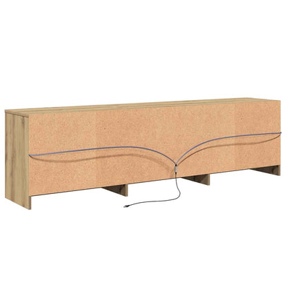 TV Units 2 pcs Artisan Oak 180 x 34 x 50 cm Engineered Wood