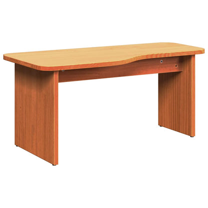 Coffee Table 2 pcs Wax Brown Solid pine wood