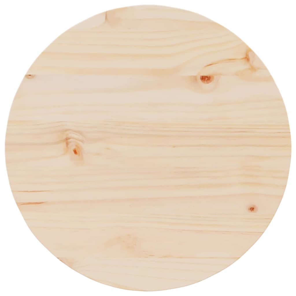 Coffee Table Natural 50 x 50 x 35 cm Solid pine wood