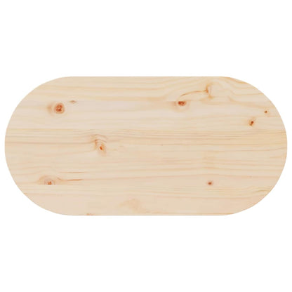 Coffee Table Natural 80 x 39.5 x 35 cm Solid Pine wood