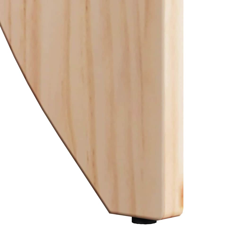 Coffee Table 2 pcs Natural