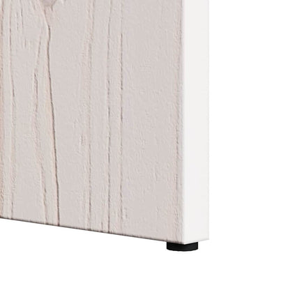 Coffee Table 2 pcs White Solid Pine wood