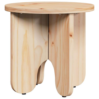 Coffee Table 2 pcs Natural Solid Pine wood