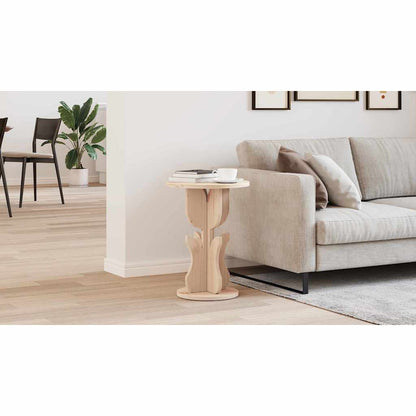 Coffee Table Natural 39.5 x 39.5 x 53.5 cm Solid pine wood