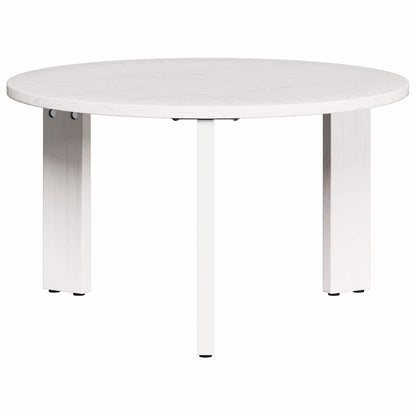 Coffee Table 2 pcs White Solid Pine wood