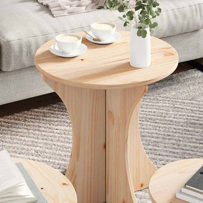 Coffee Table 3 pcs Natural