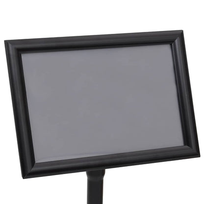 Poster Stands 2 pcs Black 45 x 32.7 x 108 cm Aluminium