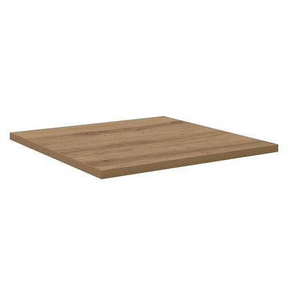 Bookshelf Board 4 pcs Brown 40 x 40 x 1.5 cm Engineered Wood
