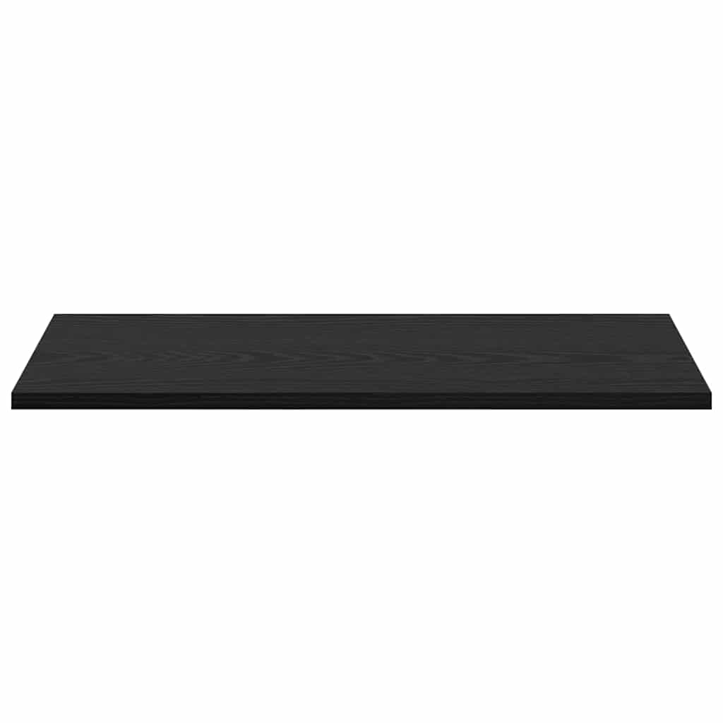 Bookshelf Board 4 pcs Black 60 x 30 x 1.5 cm Engineered Wood