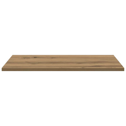 Bookshelf Board 4 pcs Brown 60 x 40 x 1.5 cm Engineered Wood