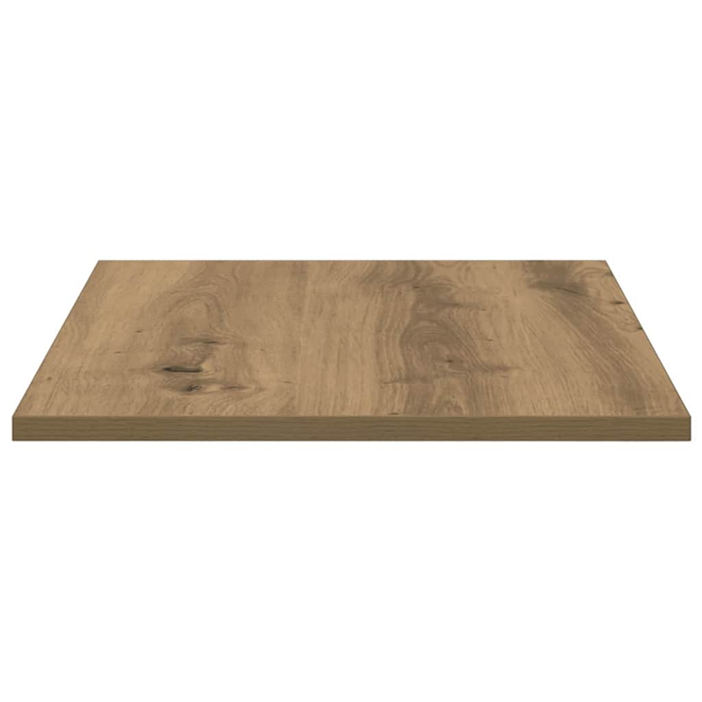 Bookshelf Board 4 pcs Brown 60 x 40 x 1.5 cm Engineered Wood