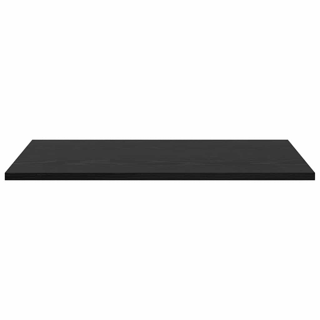 Bookshelf Board 4 pcs Black 60 x 40 x 1.5 cm Engineered Wood