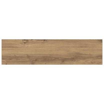 Bookshelf Board 4 pcs Brown 80 x 20 x 1.5 cm Engineered Wood