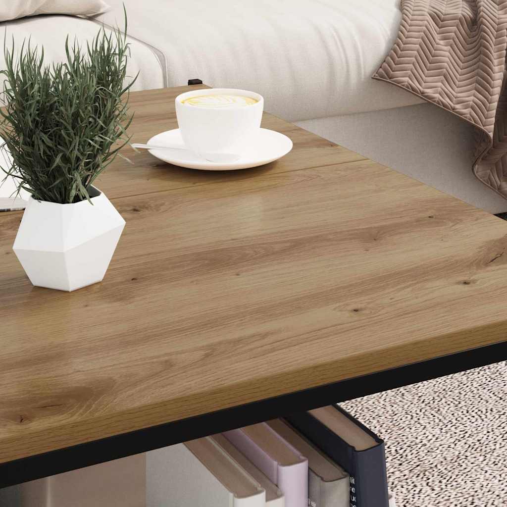Bookshelf Board 4 pcs Brown 80 x 40 x 1.5 cm Engineered Wood